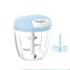 Mini Powerful Meat Grinder Garlic Press Ginger Grinding Vegetable Cutter Hand-power Food Chopper Mincer Mixer