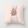 Pink sofa cushion cushion pillowcase
