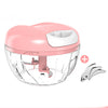 Mini Powerful Meat Grinder Garlic Press Ginger Grinding Vegetable Cutter Hand-power Food Chopper Mincer Mixer