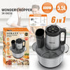 Meat Grinder Stainless Steel Cooking Machine Vegetable Cutting Mixer