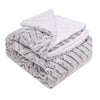 Thickened Flannel Lamb Wool Composite Double Blanket Leisure Blanket Gift Blanket